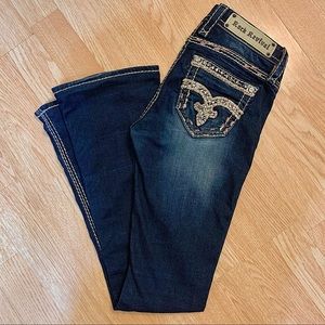 Rock Revival Mid-Rise Bootcut Jeans 25x31